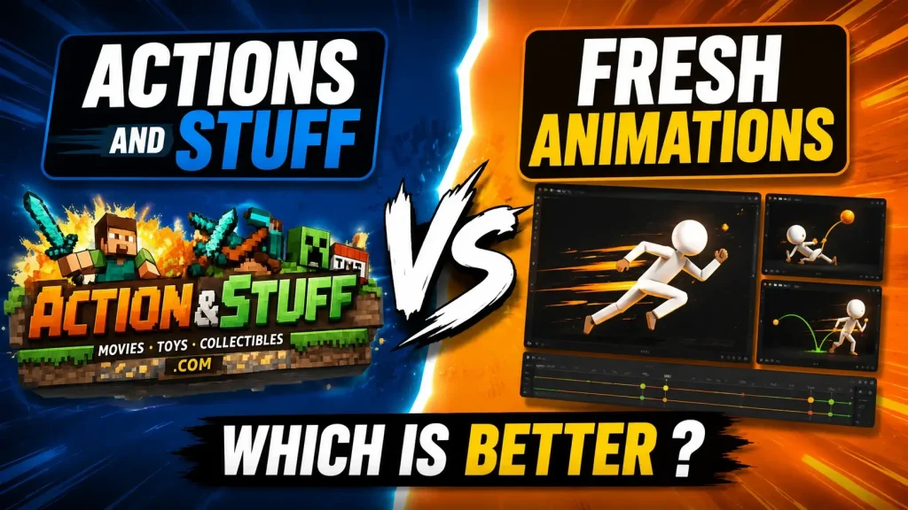 Actions and Stuff vs Fresh Animations Comparison